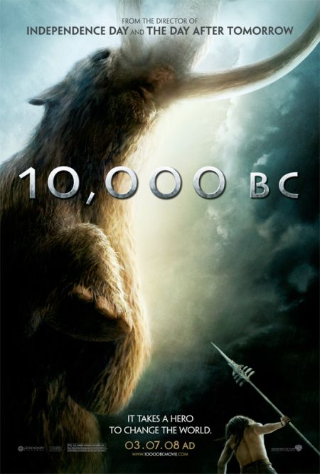 10,000 B.C (2008) movie poster download