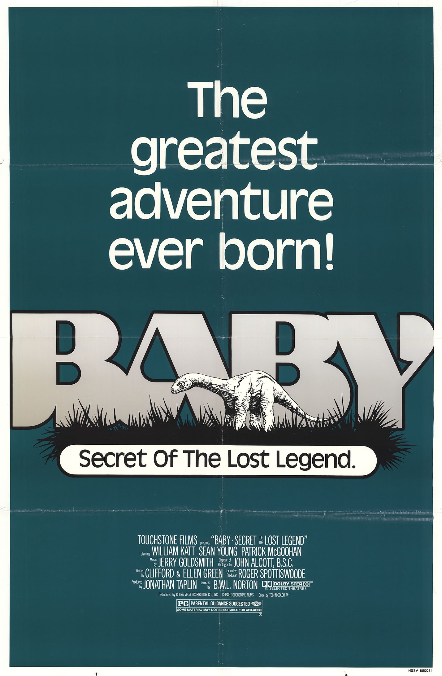 Baby Secret of the Lost Legend (1985) movie poster download