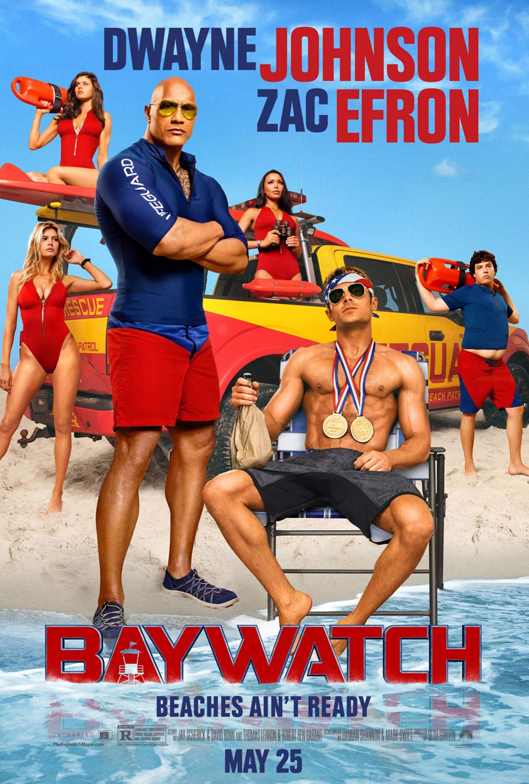 Baywatch (2017) movie poster download