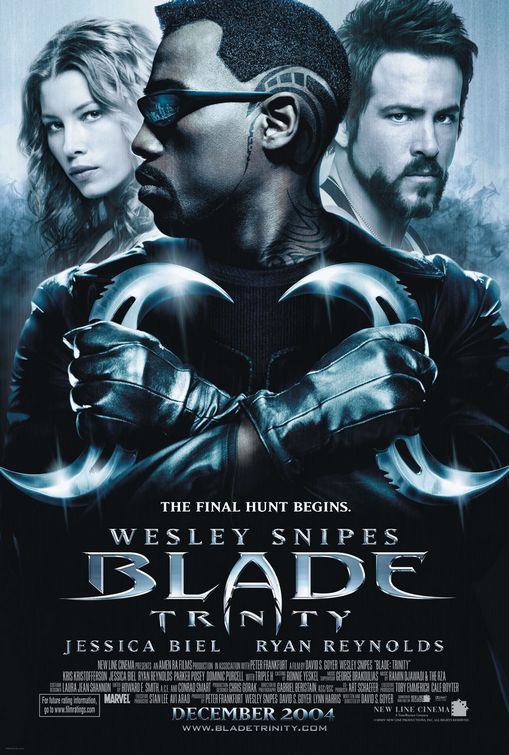 Blade 3 2004 movie poster download