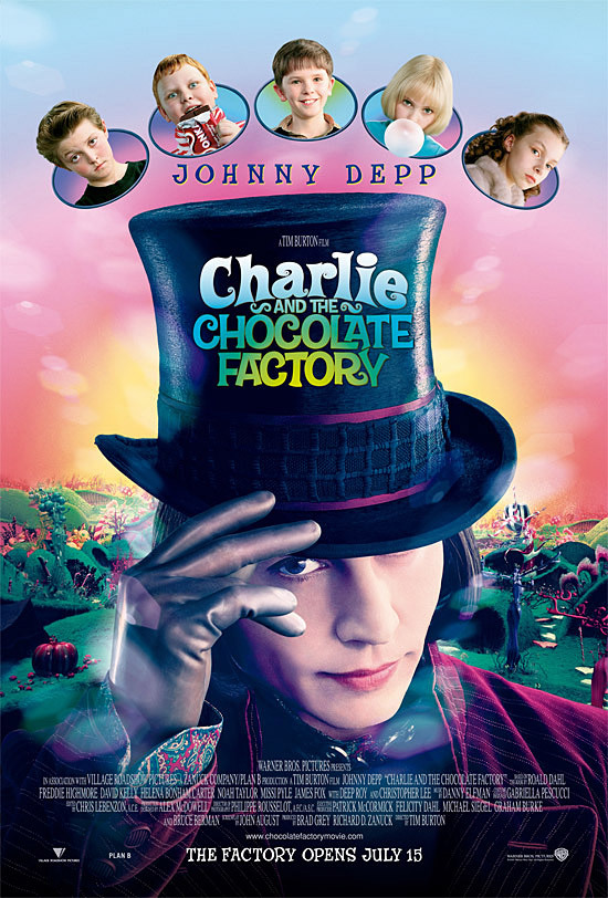 Charlie and the Chocolate Factory (2005) movie poster download