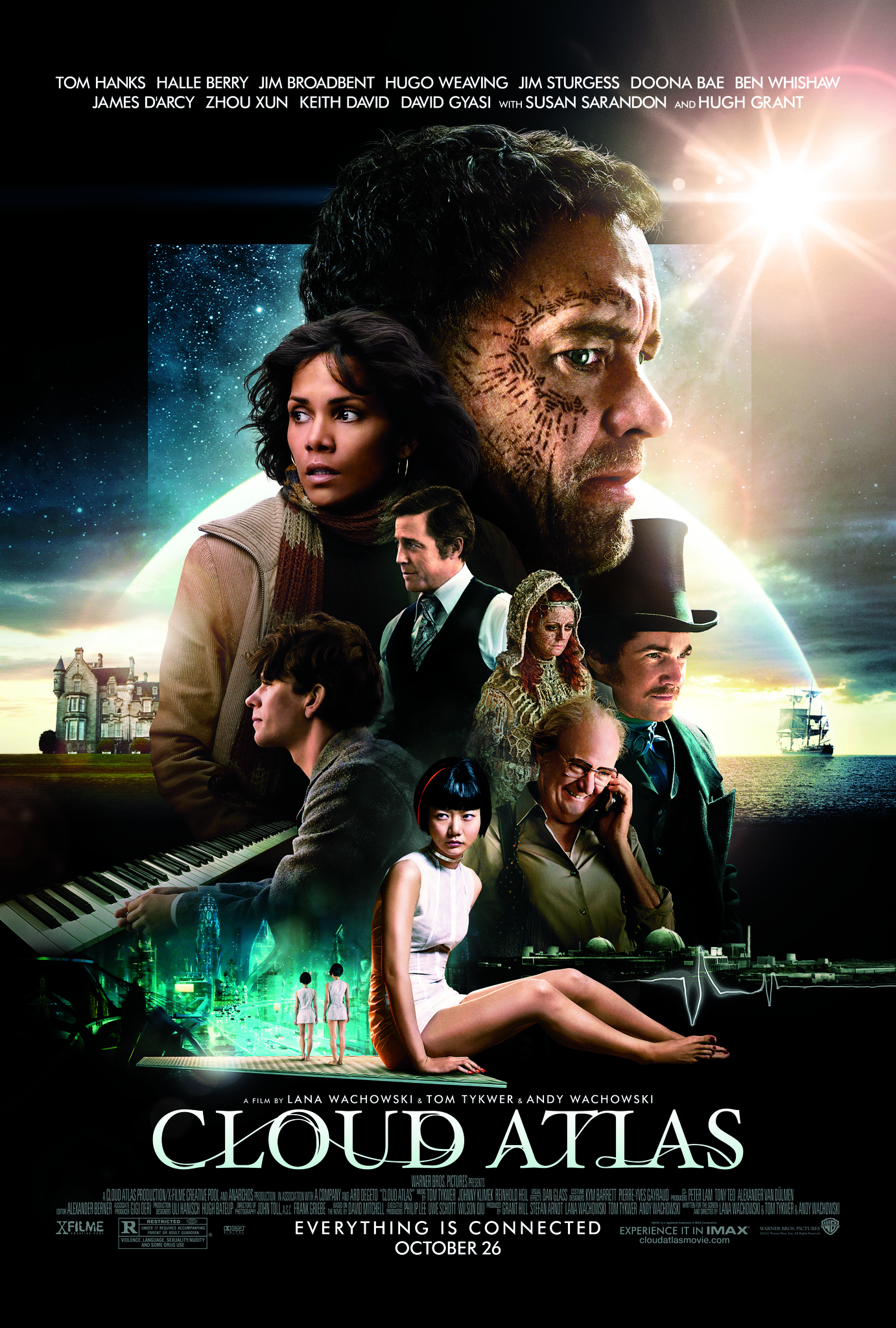 Cloud Atlas (2012) movie poster download