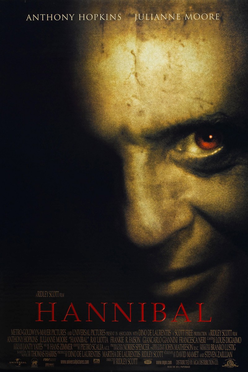 Hannibal (2001) movie poster download