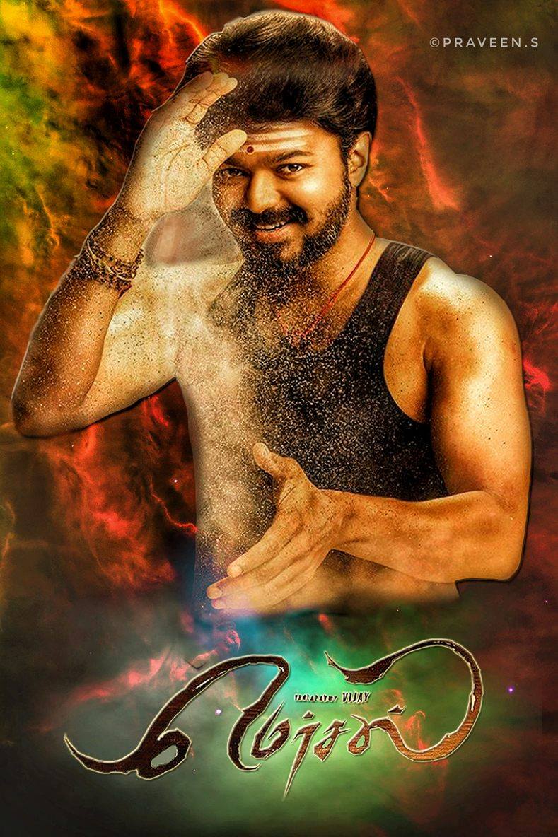 Mersal movie poster download