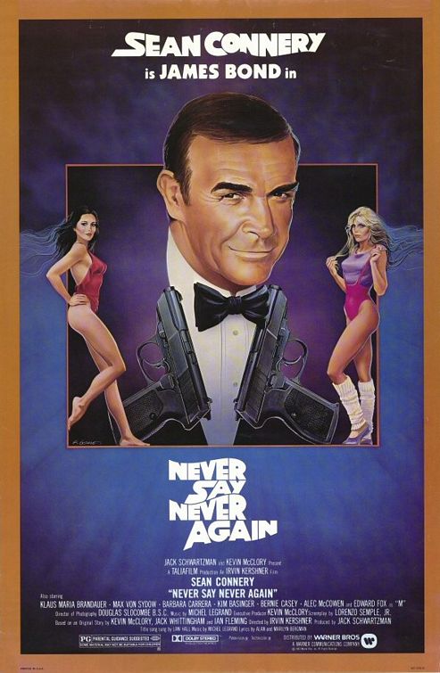 Never Say Never Again (1983) movie poster download