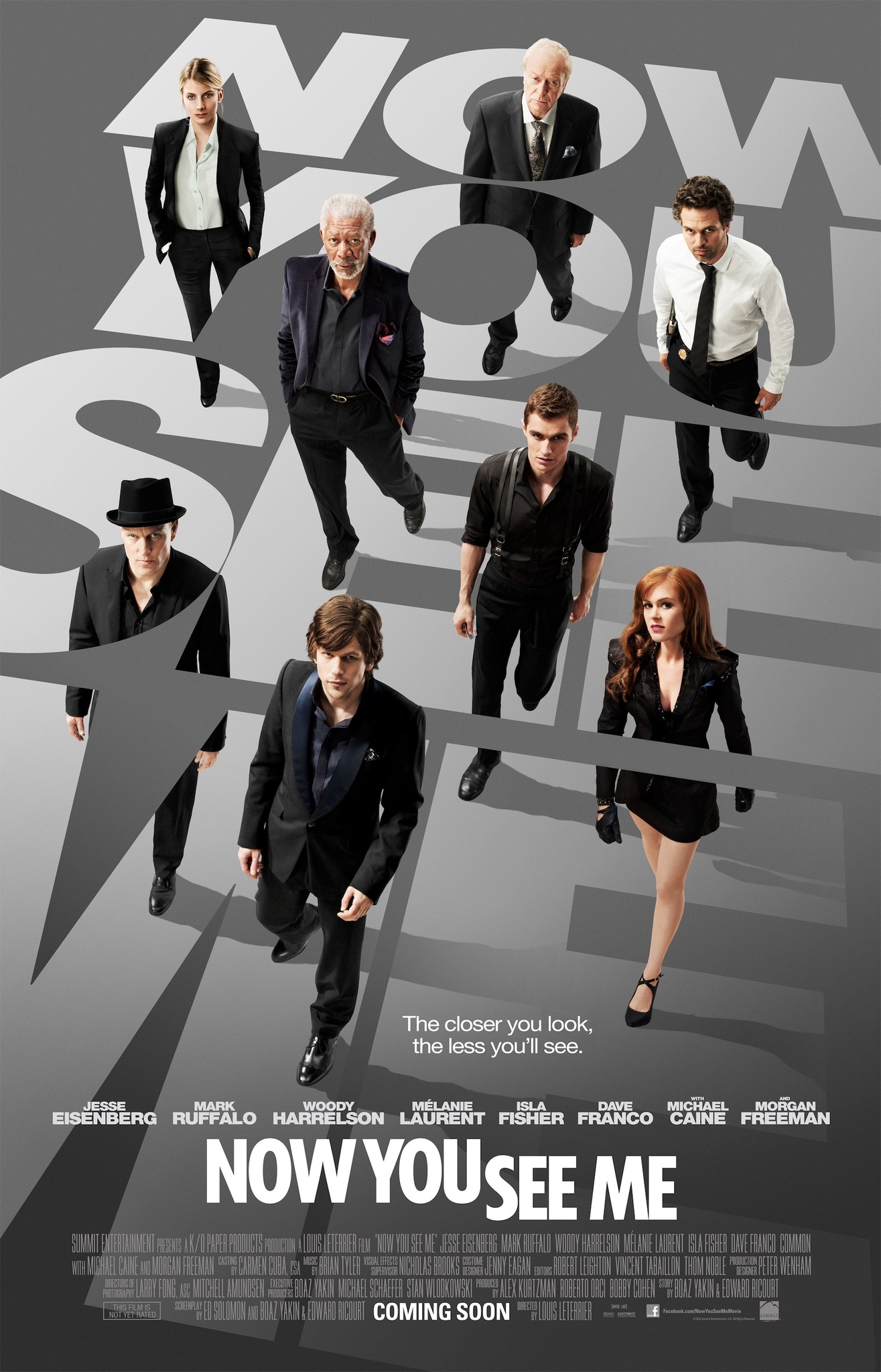 Now You See Me (2013) movie poster download