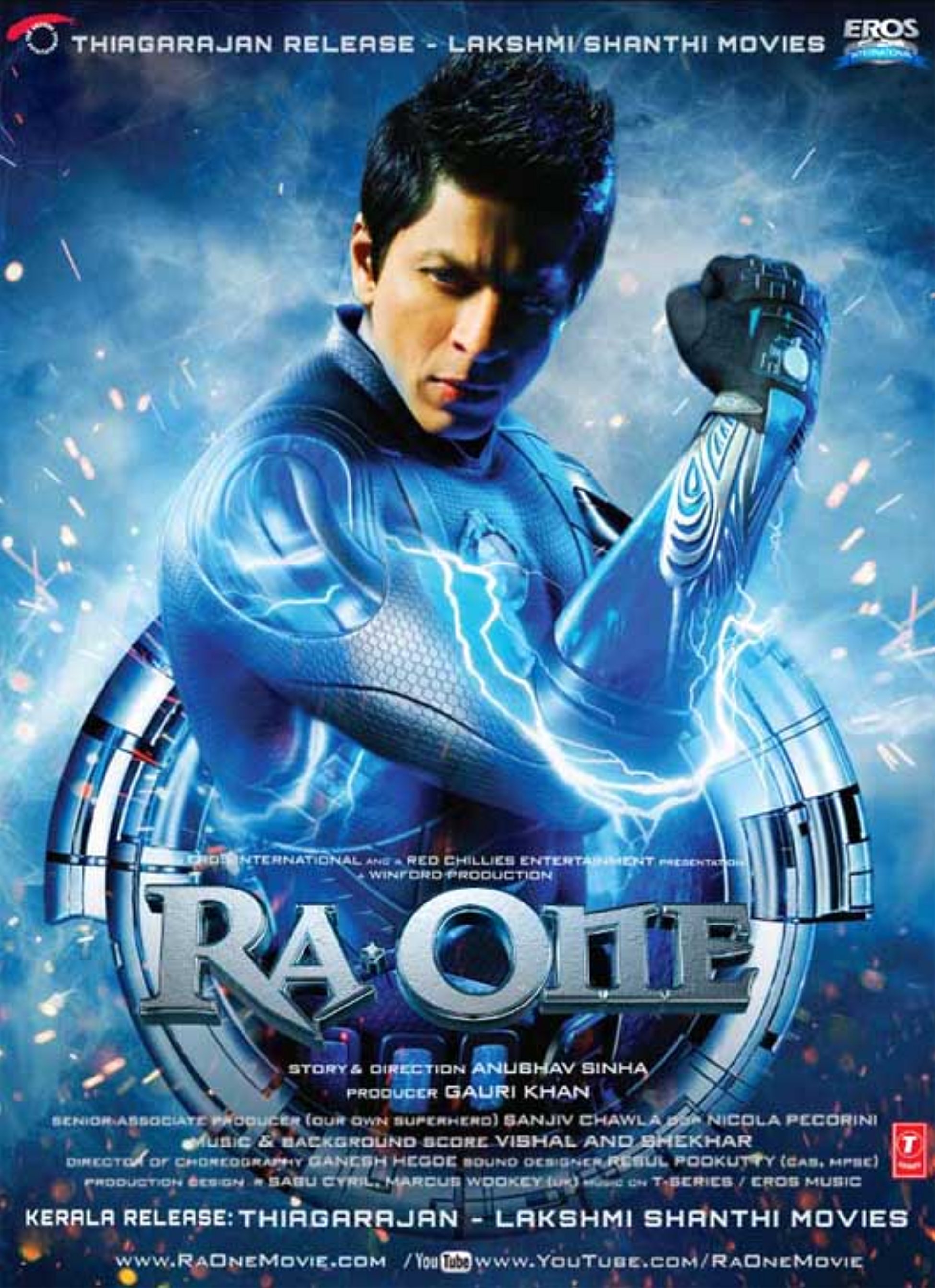 Ra One (2011) movie poster download