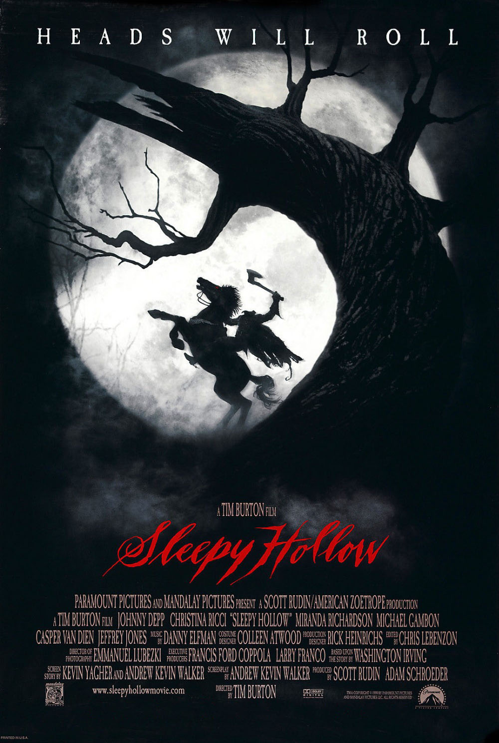 Sleepy Hollow (1999) movie poster download