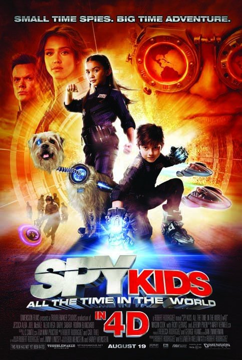 Spy Kids 4 (2011) movie poster download