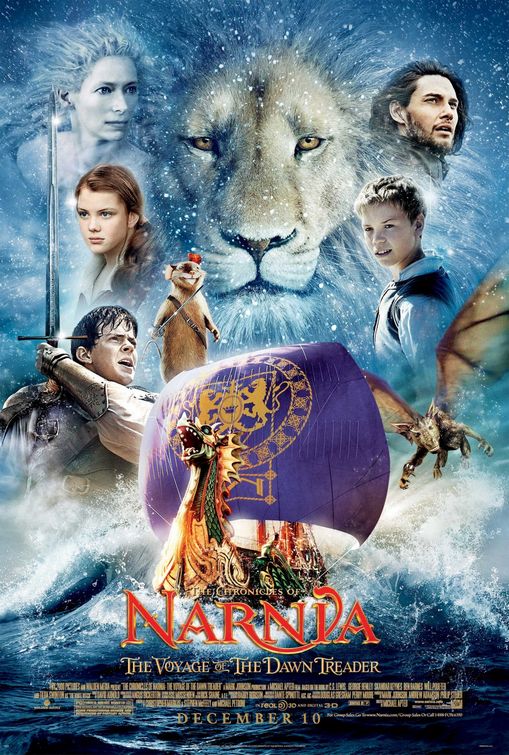 The Chronicles Of Narnia : The Voyage of the Dawn Treader (2010) movie poster download