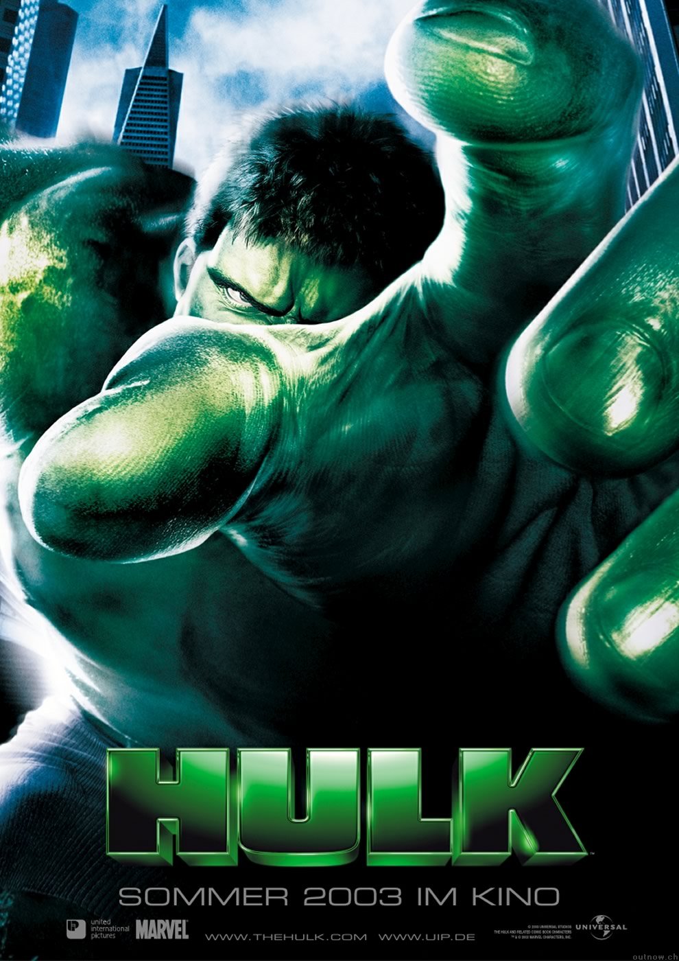 The Hulk (2003) movie poster download