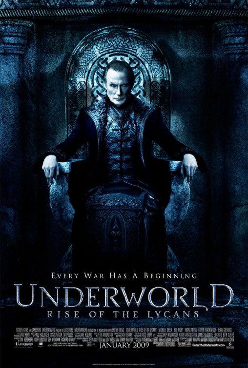 Underworld Rise of the Lycans (2009) movie poster download