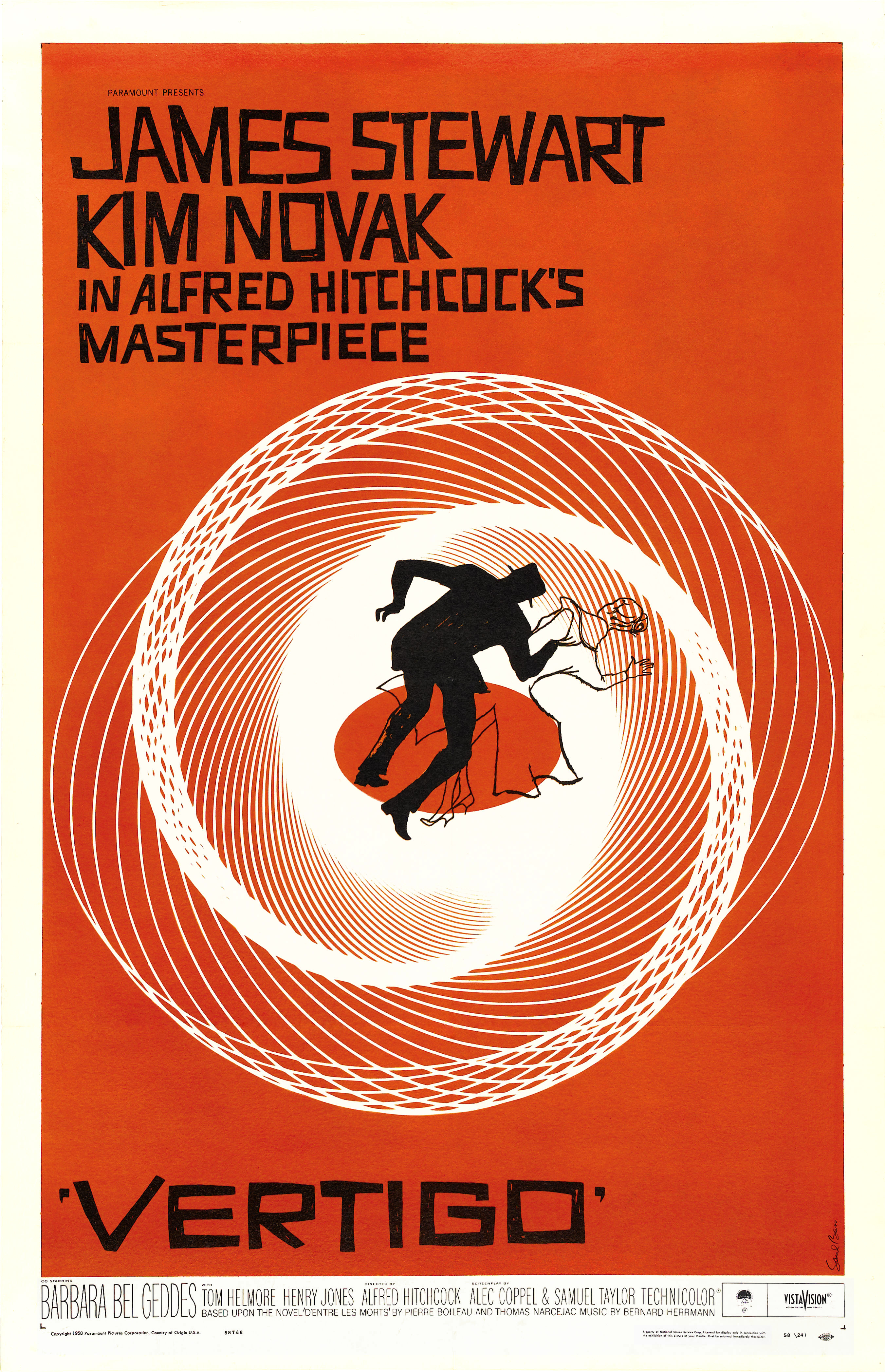 Vertigo (1958) movie poster download