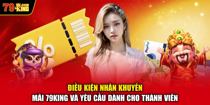 Điều kiện nhận khuyến mãi 79KING và yêu cầu dành cho thành viên